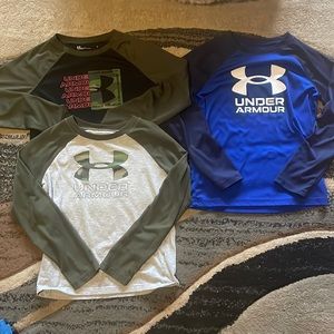 Size 7 boys long sleeve under armour